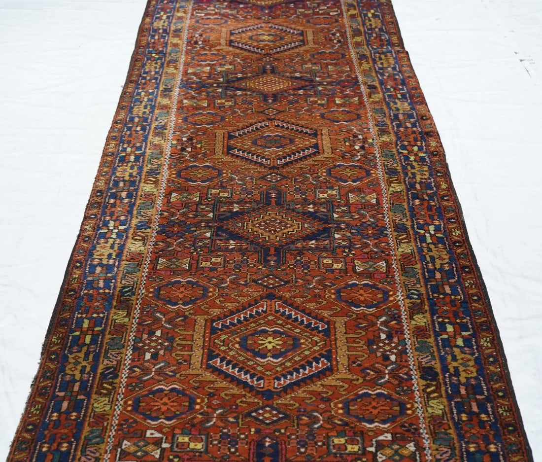 Vintage Karajeh Runner 3'4'' X 11'4'' - 7