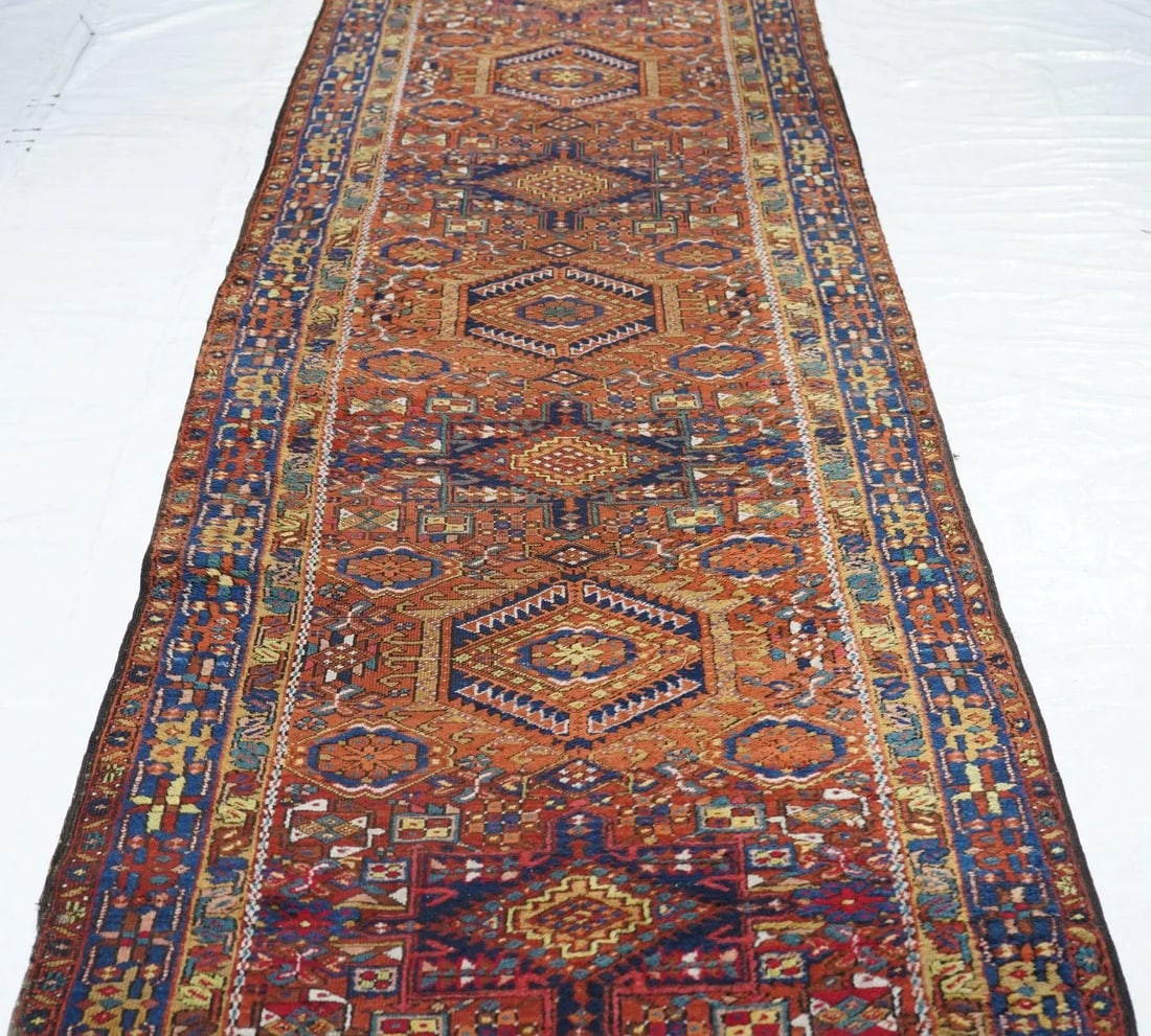 Vintage Karajeh Runner 3'4'' X 11'4'' - 9