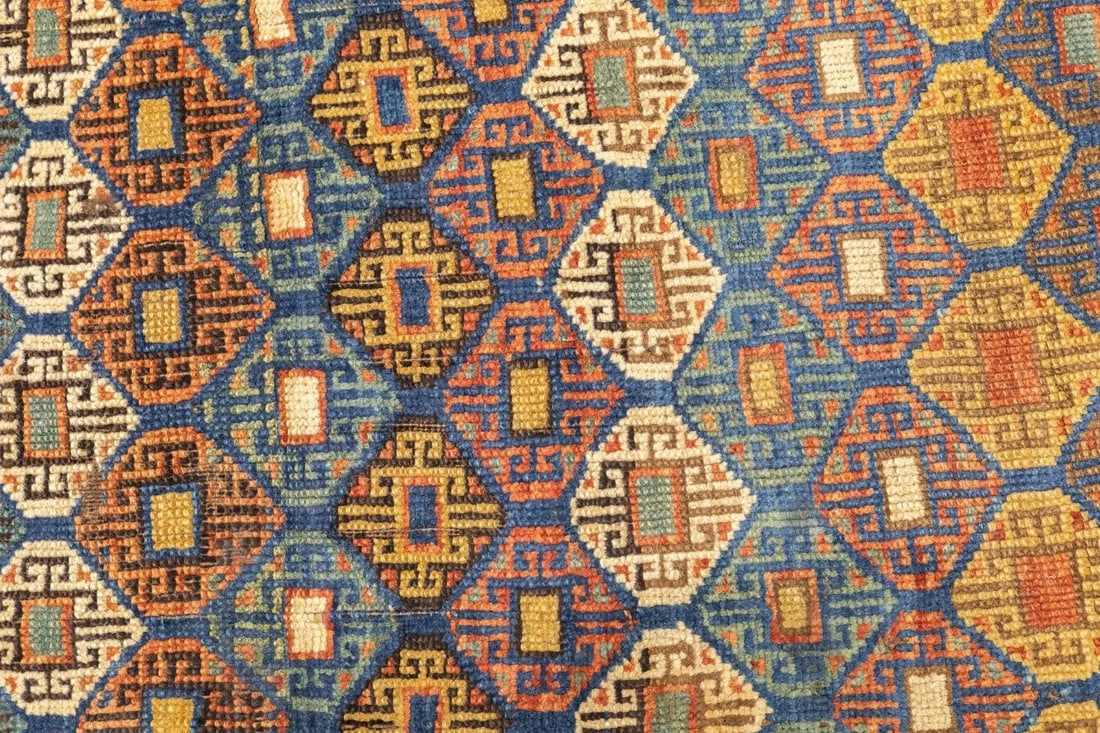 Late 18th Century Antique Kazak Rug 3'1'' x 4'3'' - 5