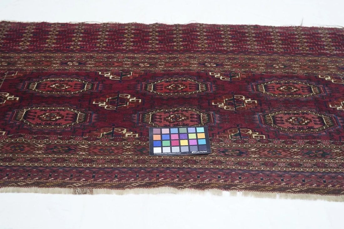 Antique Yamud Rug 2'6'' x 5'0'' - 7