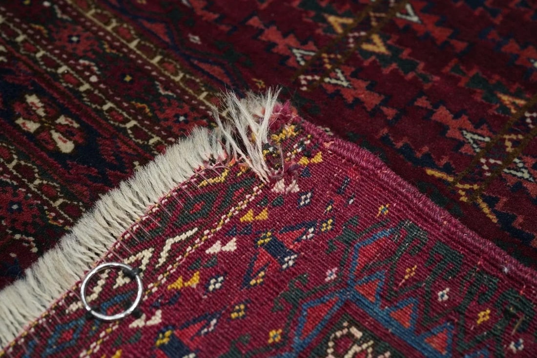 Antique Yamud Rug 2'6'' x 5'0'' - 8