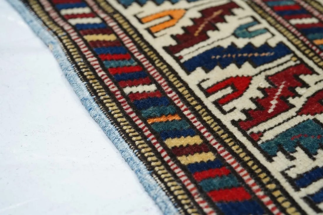 Antique Konaghand Rug 2'7'' x 4'8'' - 3