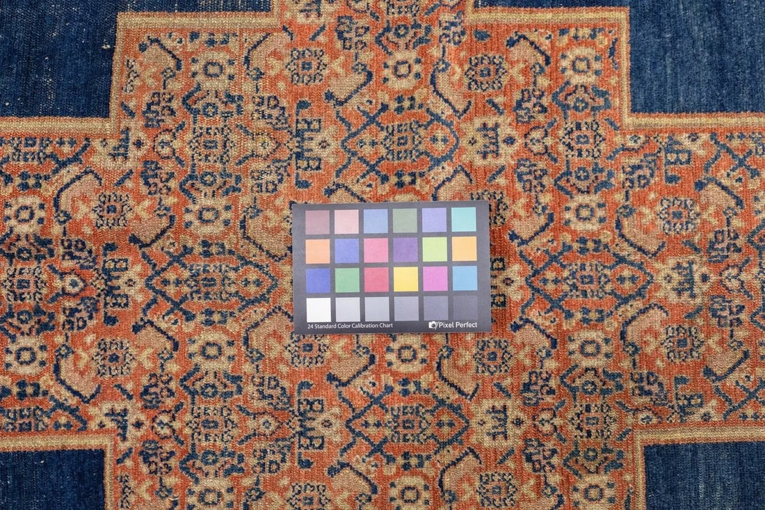 Antique Persian Senneh Rug 4'6'' x 6'2'' - 3