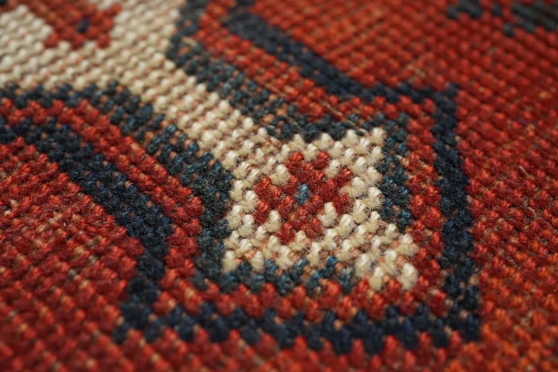 Antique Kazak Rug 3'5'' x 4'0'' - 2