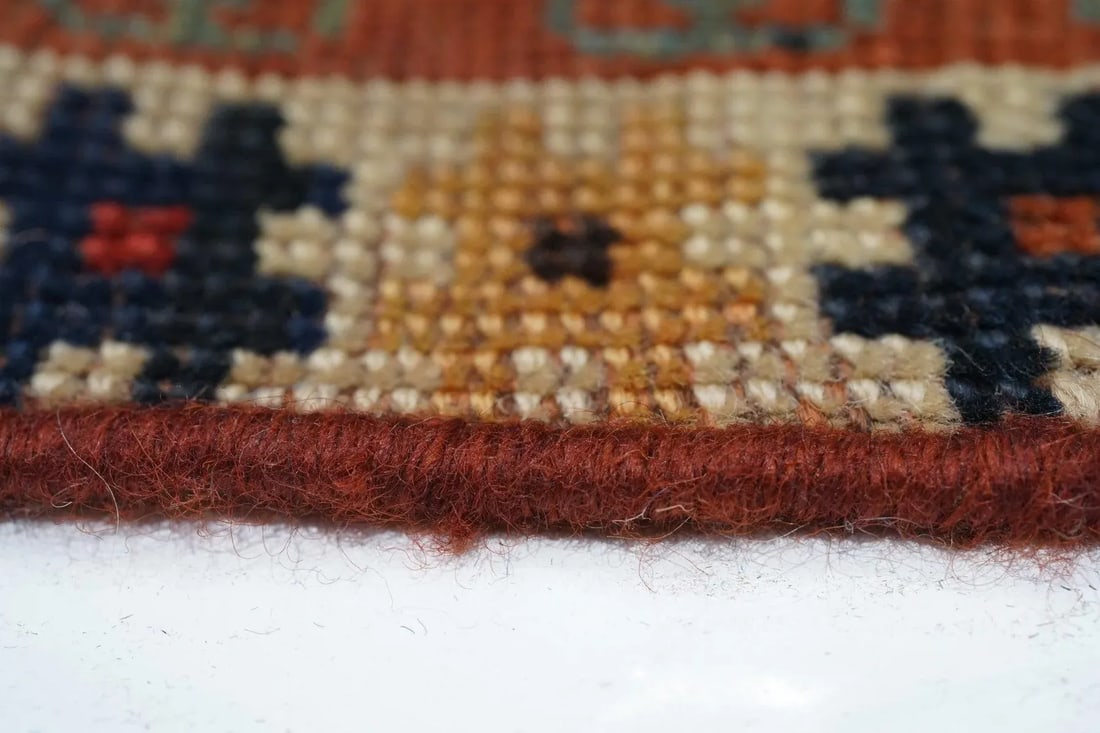 Antique Kazak Rug 3'5'' x 4'0'' - 7