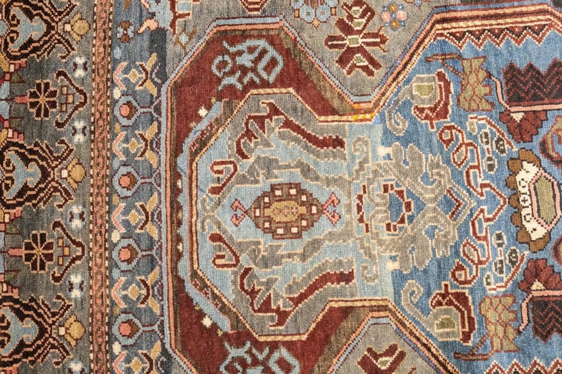 Antique Caucasian Karabaugh Rug 3'9'' x 5'9'' - 3