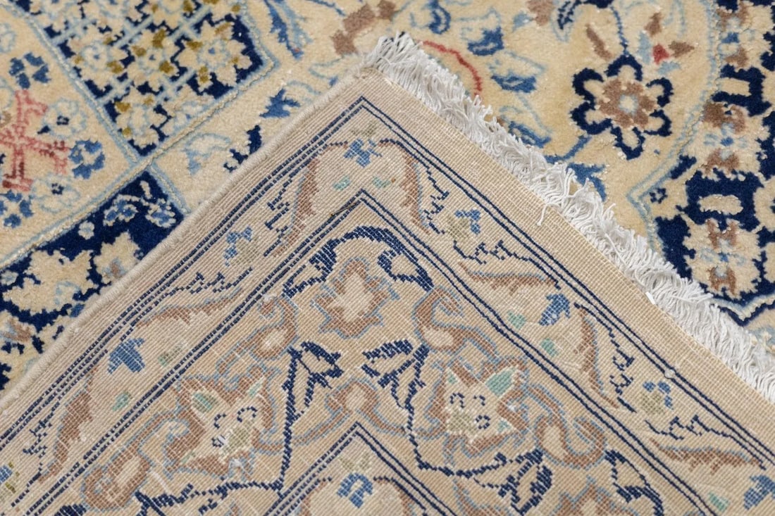 Extremely Fine Persian Habibian Wool and Silk Rug 10'10'' X 16'5'' - 11