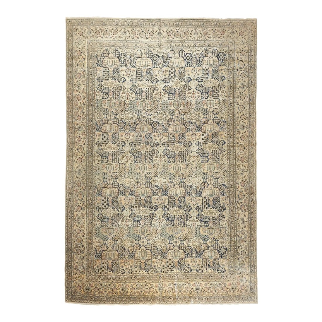 Extremely Fine Persian Habibian Wool and Silk Rug 10'10'' X 16'5'' (1 of 12)