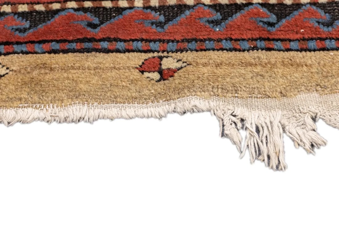 Late 18th Century Antique Persian Bakhshayesh Rug 3'6'' x 8'9'' - 10