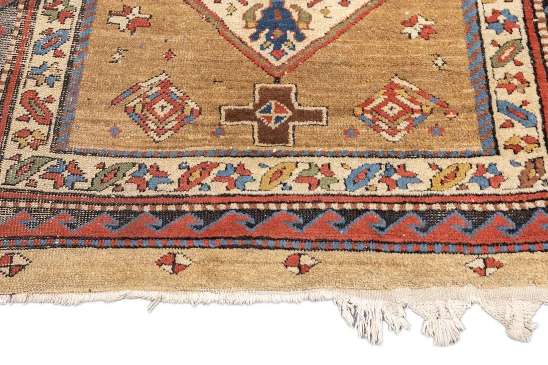 Late 18th Century Antique Persian Bakhshayesh Rug 3'6'' x 8'9'' - 12