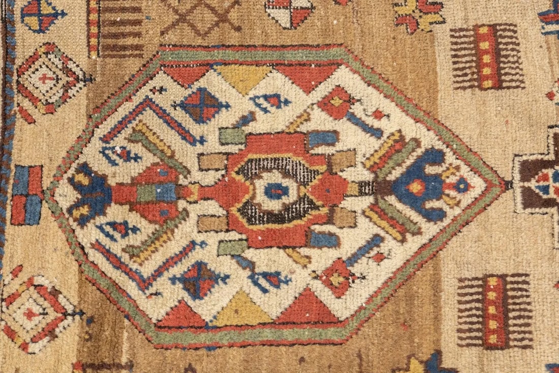 Late 18th Century Antique Persian Bakhshayesh Rug 3'6'' x 8'9'' - 6
