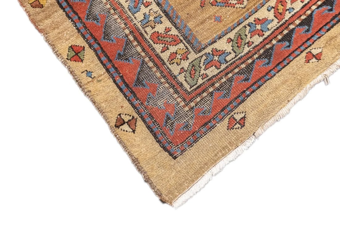 Late 18th Century Antique Persian Bakhshayesh Rug 3'6'' x 8'9'' - 7