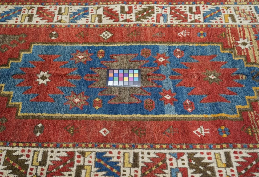 Antique Kazak Rug 4'1'' x 5'8'' - 7