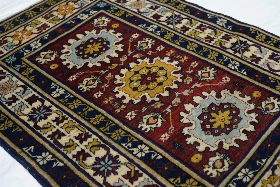 Antique Shirvan Kuba Rug 2'7'' x 3'4'' - 10