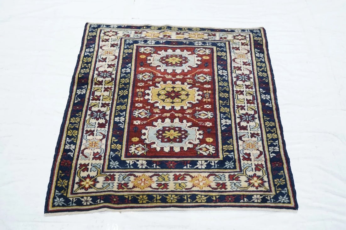 Antique Shirvan Kuba Rug 2'7'' x 3'4'' - 2