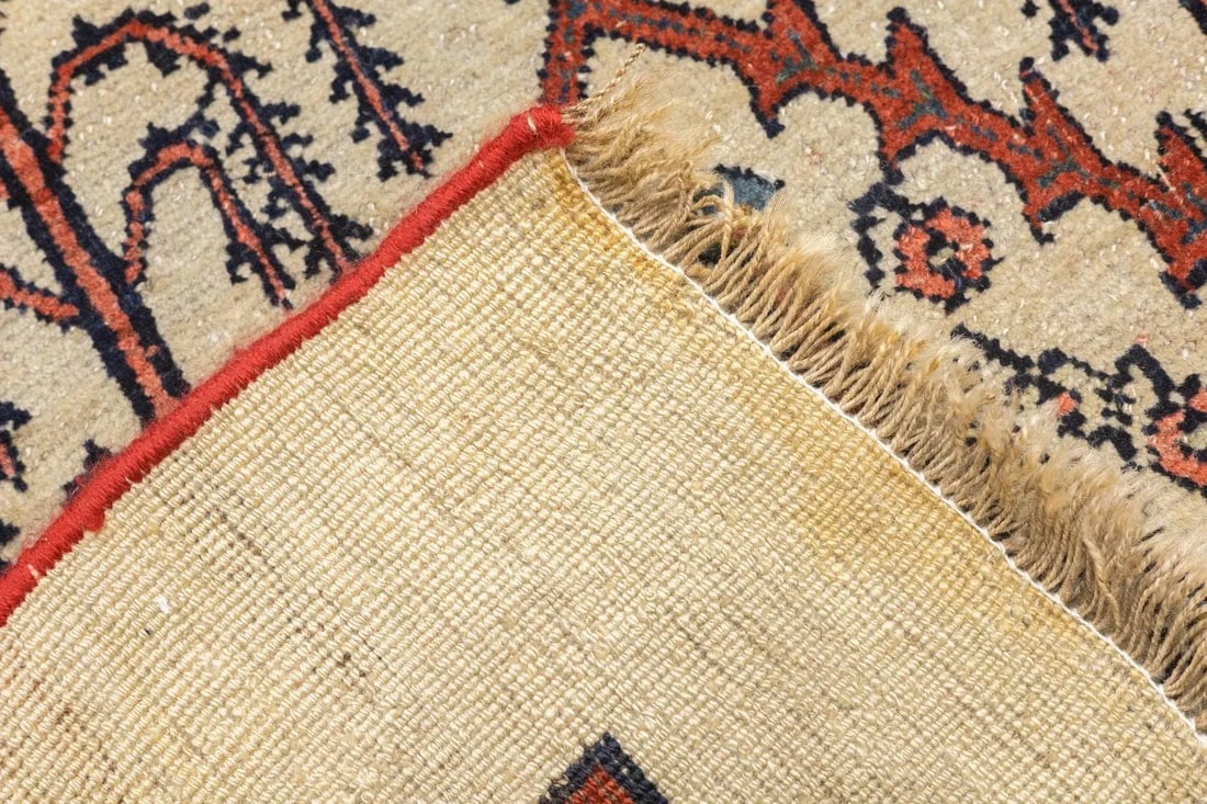 Antique Persian Bidjar Rug 7'9'' X 11'2'' - 3