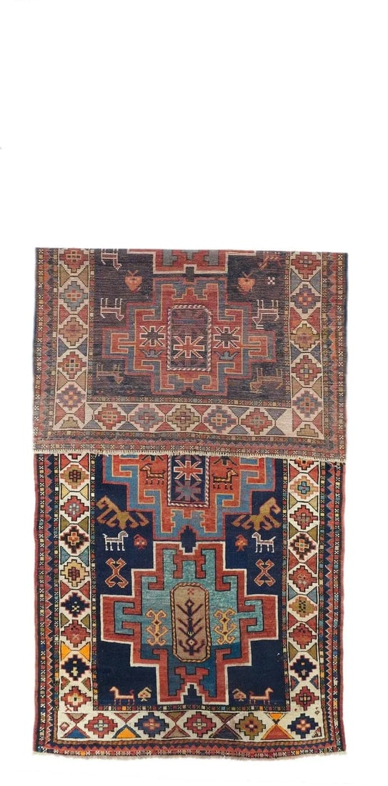 Antique Kazak Rug 3'10'' x 9'5'' - 2