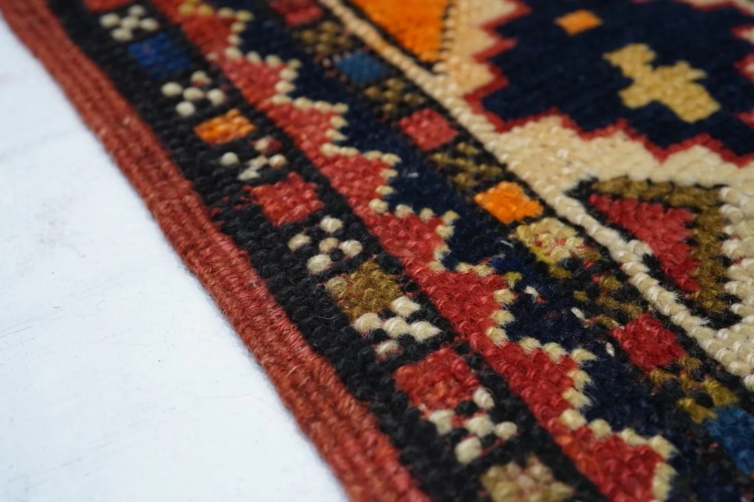 Antique Kazak Rug 3'10'' x 9'5'' - 4