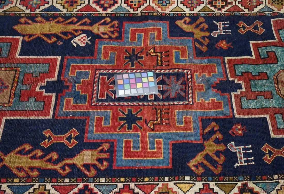 Antique Kazak Rug 3'10'' x 9'5'' - 7