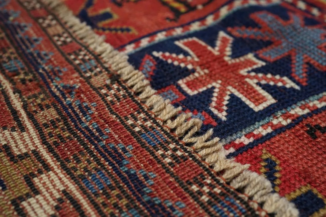 Antique Kazak Rug 3'10'' x 9'5'' - 8