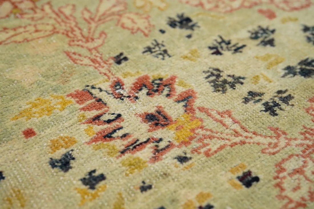 Late 18th Century Antique Tabriz Haji Jalili Rug 4'4'' x 6'4'' - 11