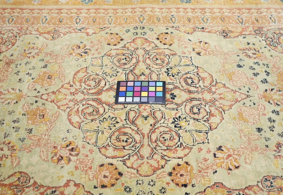 Late 18th Century Antique Tabriz Haji Jalili Rug 4'4'' x 6'4'' - 3