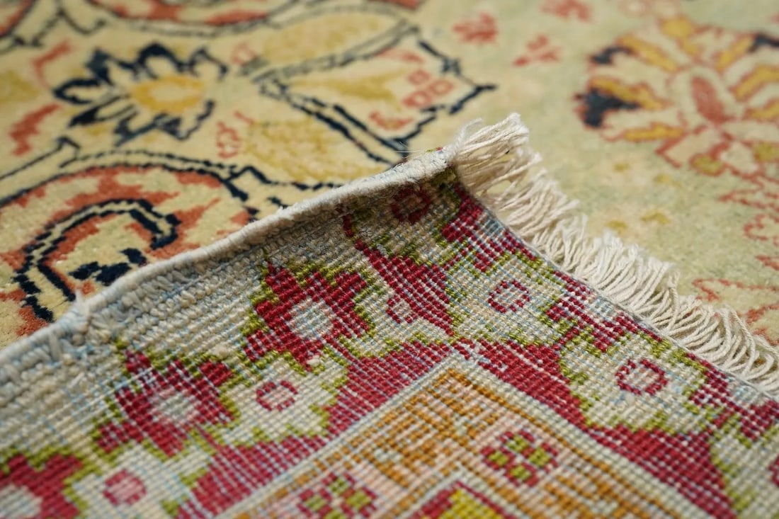 Late 18th Century Antique Tabriz Haji Jalili Rug 4'4'' x 6'4'' - 5