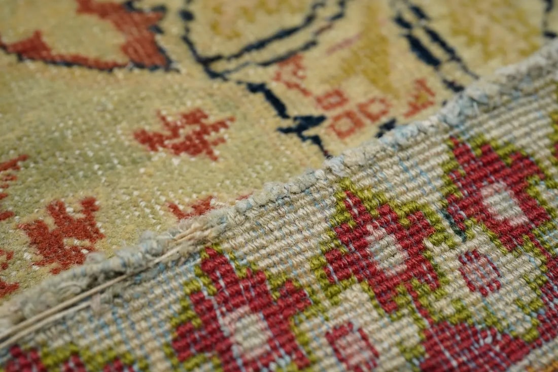 Late 18th Century Antique Tabriz Haji Jalili Rug 4'4'' x 6'4'' - 6