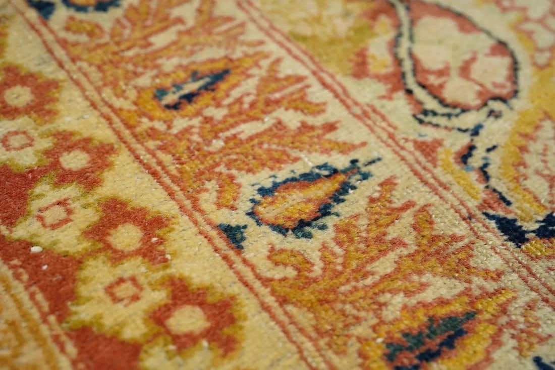 Late 18th Century Antique Tabriz Haji Jalili Rug 4'4'' x 6'4'' - 8
