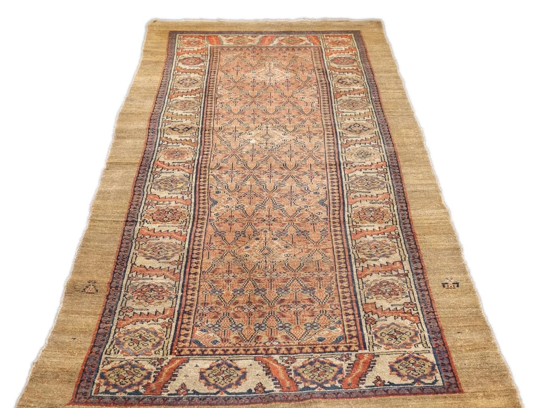 Antique Persian Sarab Rug 4'1'' X 9'3'' - 11