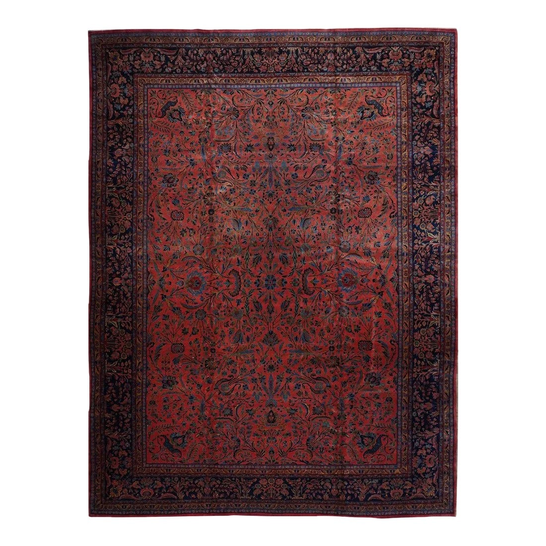 Antique Kashan Rug 11'7'' x 15'3'' (1 of 9)