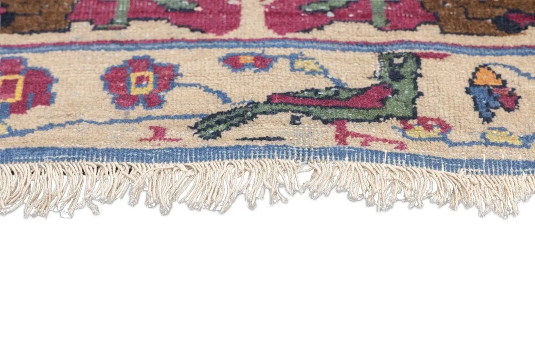 Late 18th Century Antique Persian Tehran Rug 4'9'' x 7'2'' - 9