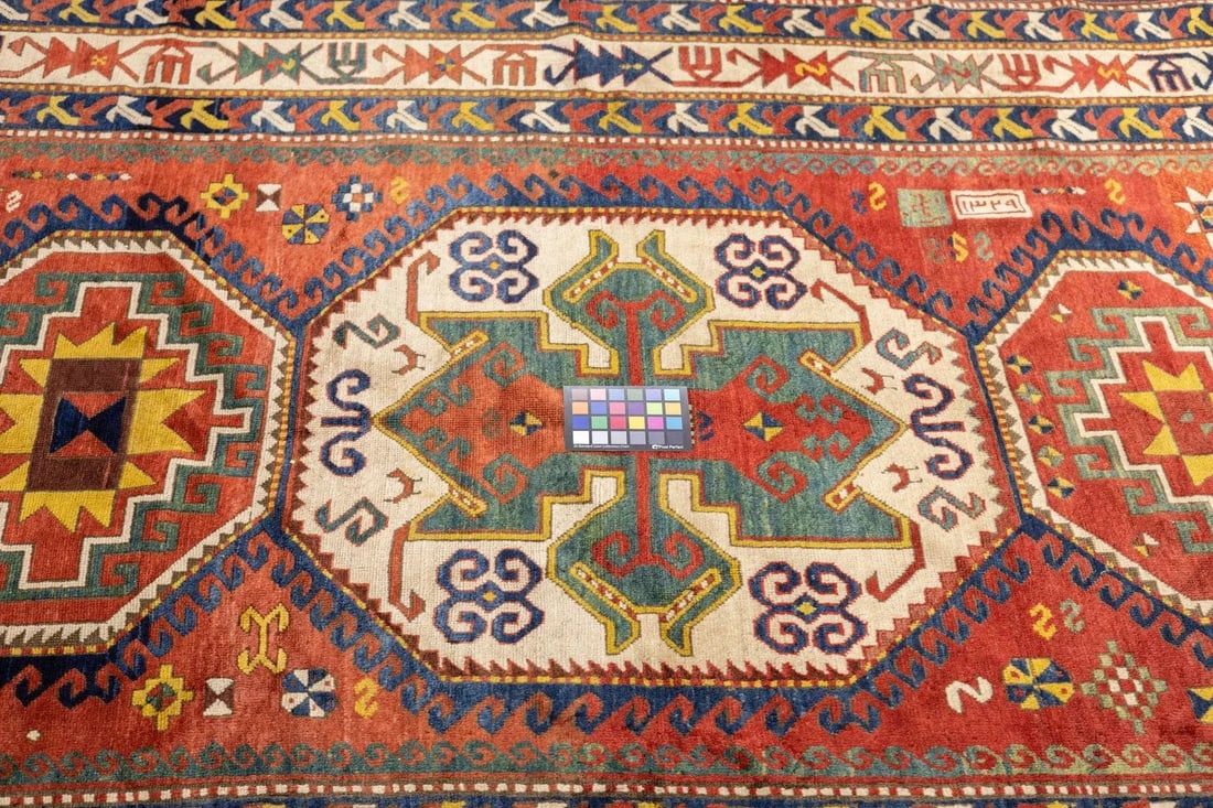 Late 18th Century Antique Caucasian Kazak Rug 5'7'' x 8'0'' - 6