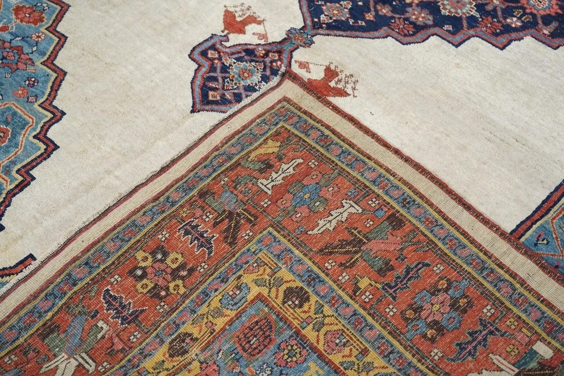 Antique Bidjar Rug 7'8'' x 12'0'' - 2