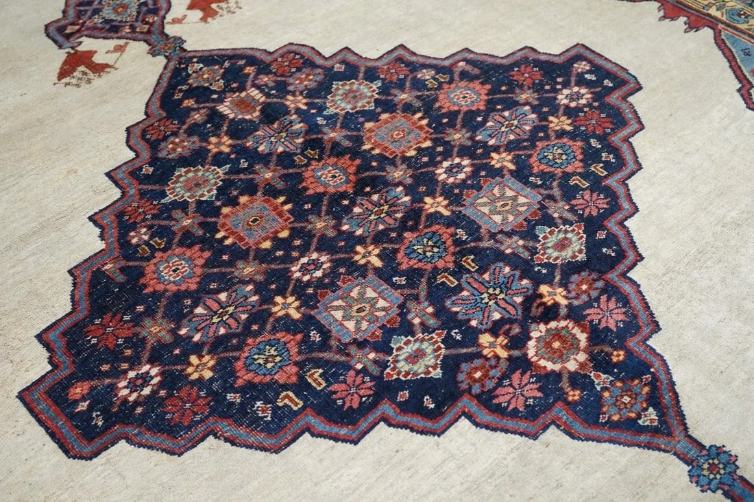 Antique Bidjar Rug 7'8'' x 12'0'' - 7