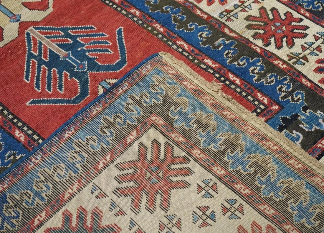 Late 18th Century Antique Kazak Rug 5'2'' x 10'1'' - 2