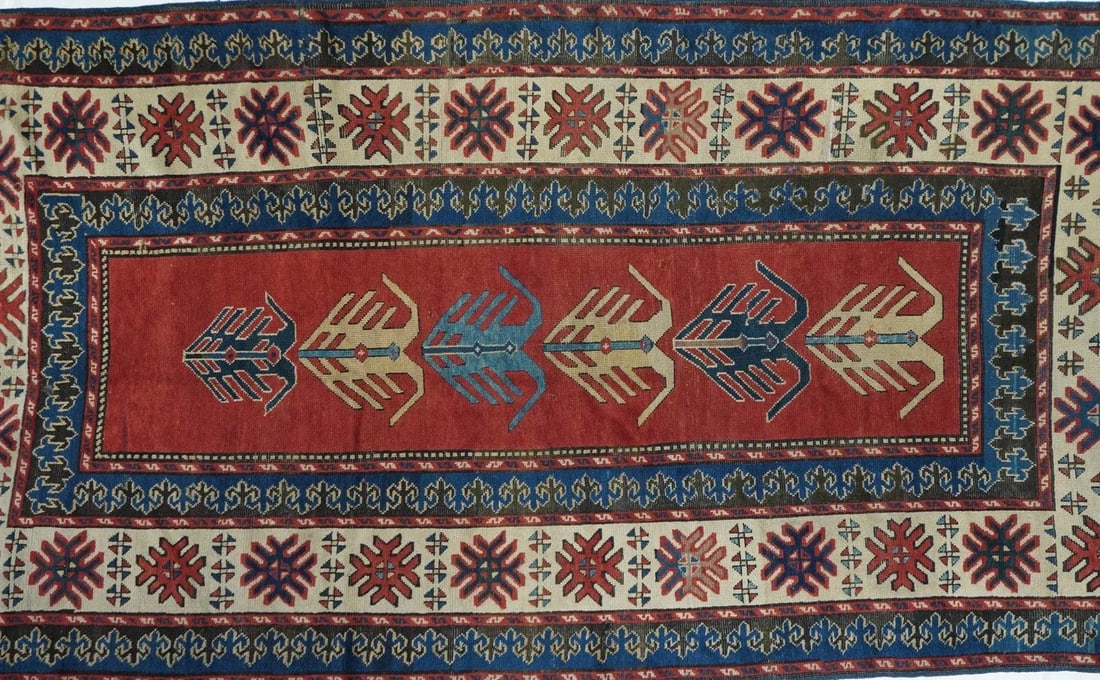 Late 18th Century Antique Kazak Rug 5'2'' x 10'1'' - 6