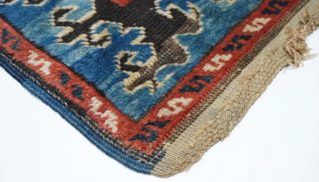 Late 18th Century Antique Kazak Rug 5'2'' x 10'1'' - 7
