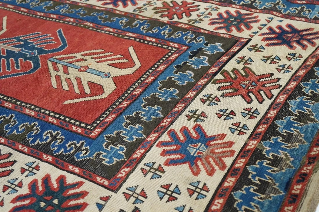 Late 18th Century Antique Kazak Rug 5'2'' x 10'1'' - 9
