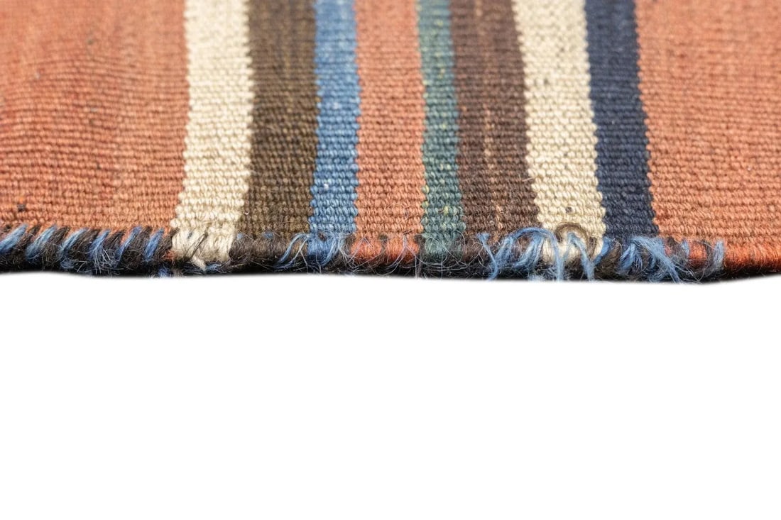 Fine Antique Persian Qashqai Kilim Rug 5'5'' X 8'2'' - 9