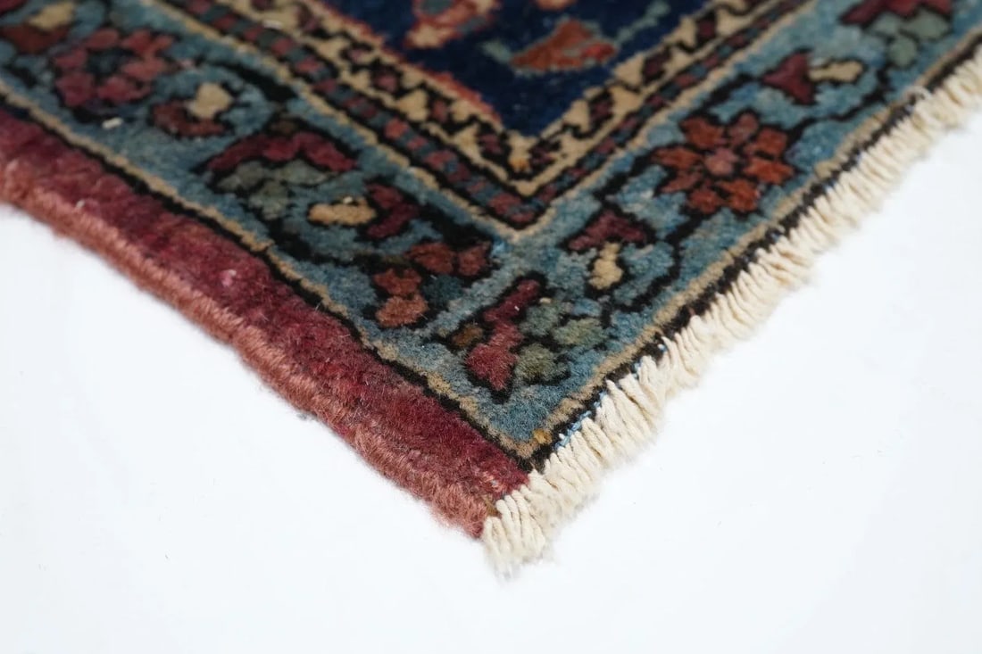 Antique Mohajeran Sarouk Rug 6'10'' x 10'4'' - 5