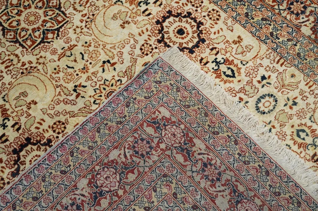 Late 18th Century Antique Haji Jalili Rug 4'3'' x 5'3'' - 10