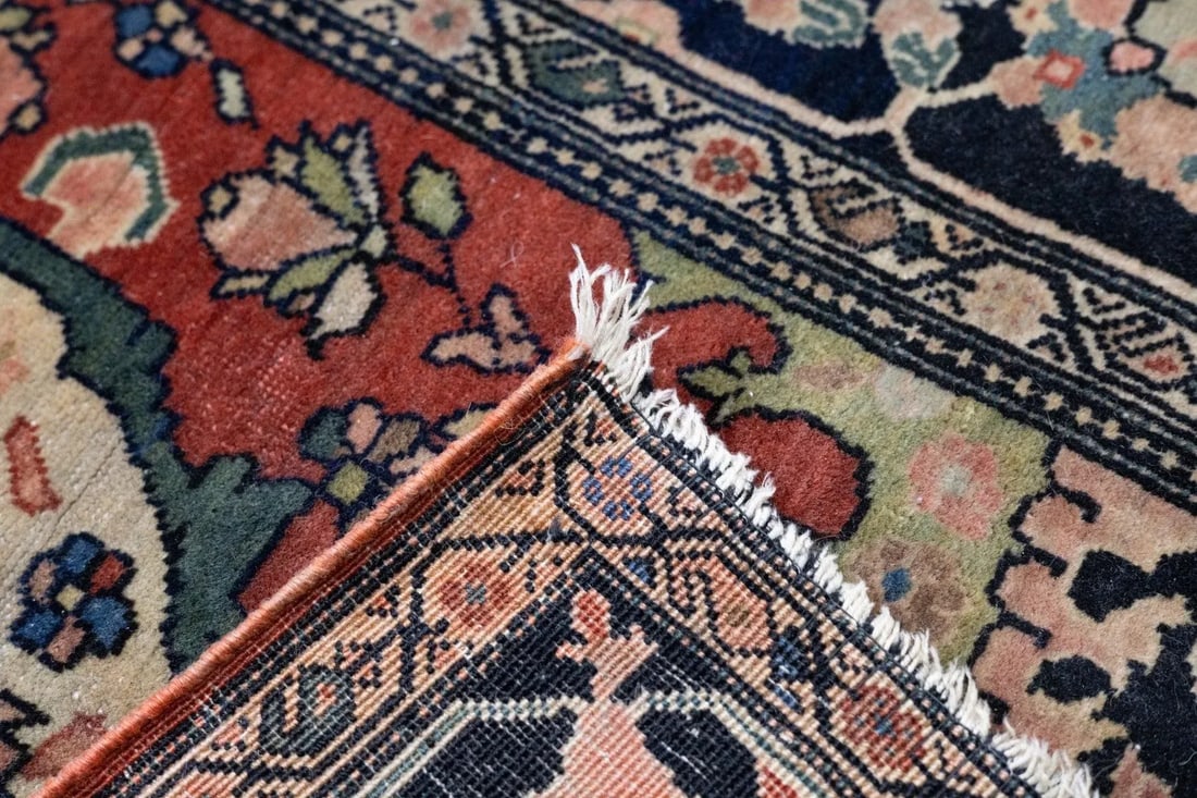 Antique Farahan Sarouk Rug 3'4'' X 4'8'' - 6