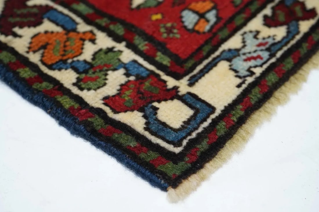 19th Century Antique Shirvan Rug 3'5'' x 8'9'' - 4