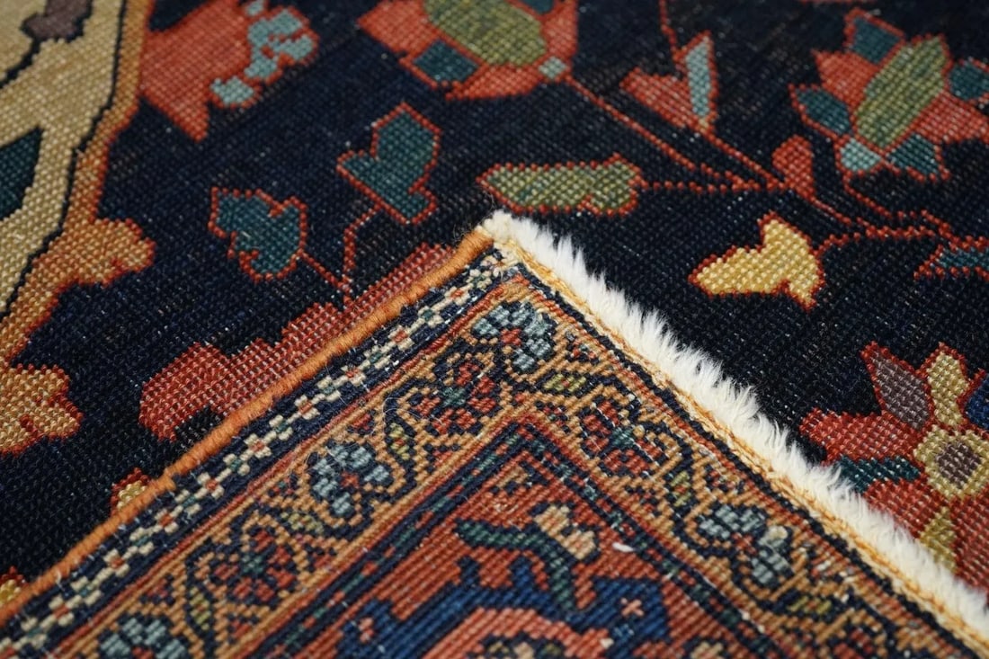 Late 18th Century Antique Farahan Sarouk Rug 4'0'' x 6'4'' - 11