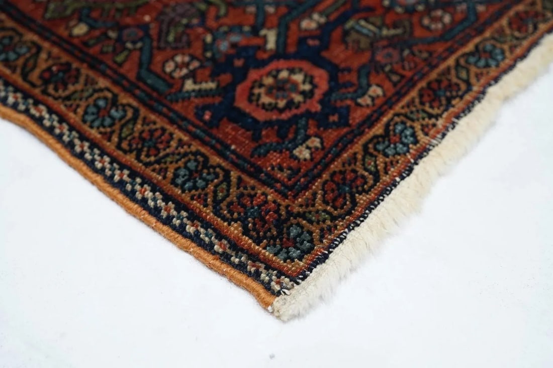 Late 18th Century Antique Farahan Sarouk Rug 4'0'' x 6'4'' - 4