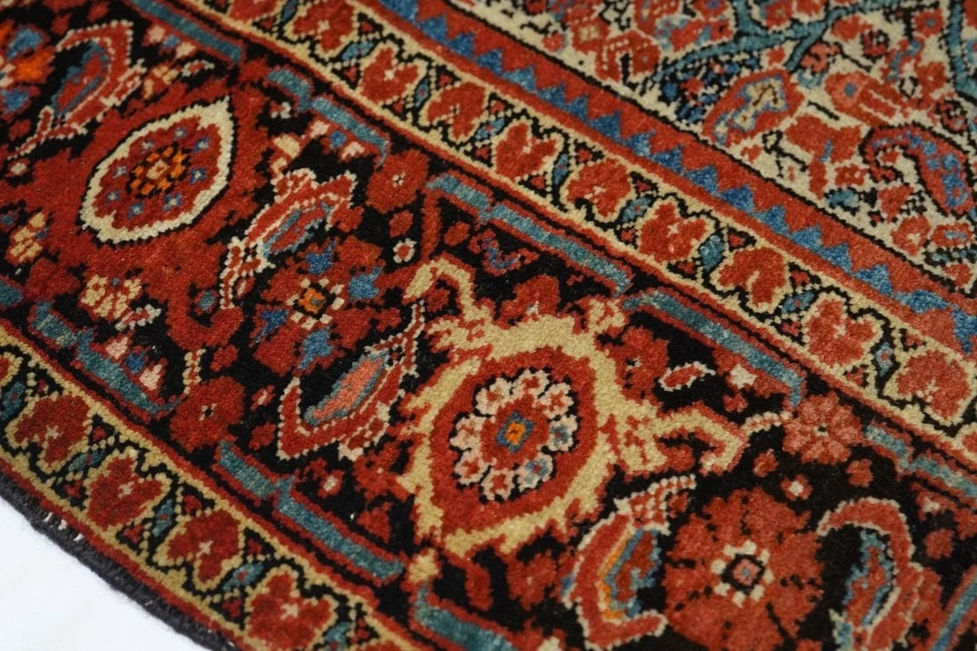 Antique Malayer Rug 4'4'' x 6'2'' - 6