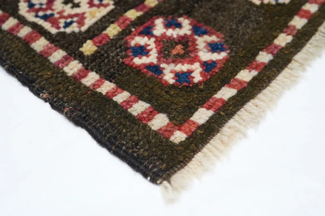 Antique Kazak Borcholo Rug 4'7'' X 8'0'' - 7