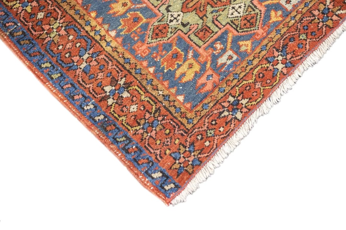 Antique Persian Heriz Rug 3'1'' x 3'11'' - 7