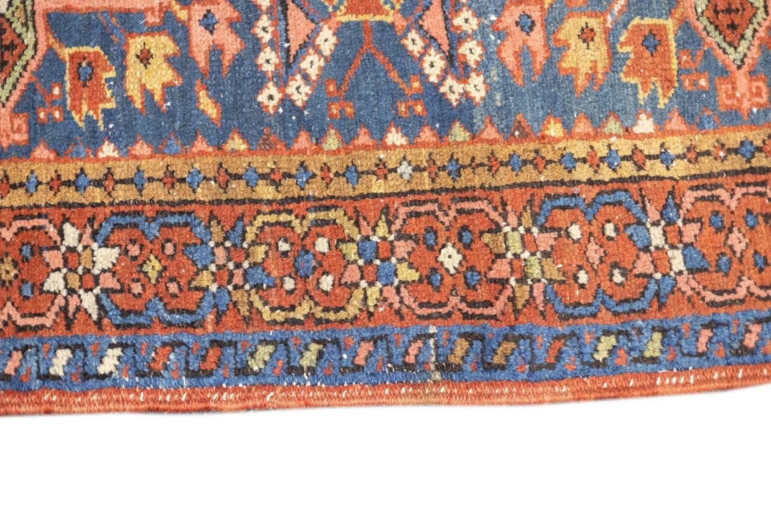 Antique Persian Heriz Rug 3'1'' x 3'11'' - 8